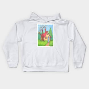 Small Cottage Kids Hoodie